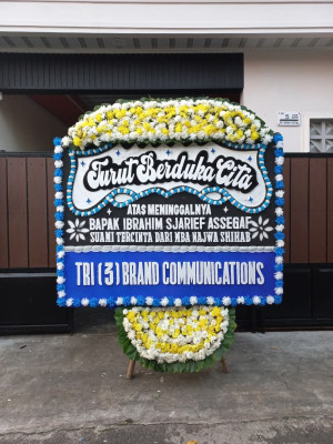 Papan Bunga Duka di Wek Iii